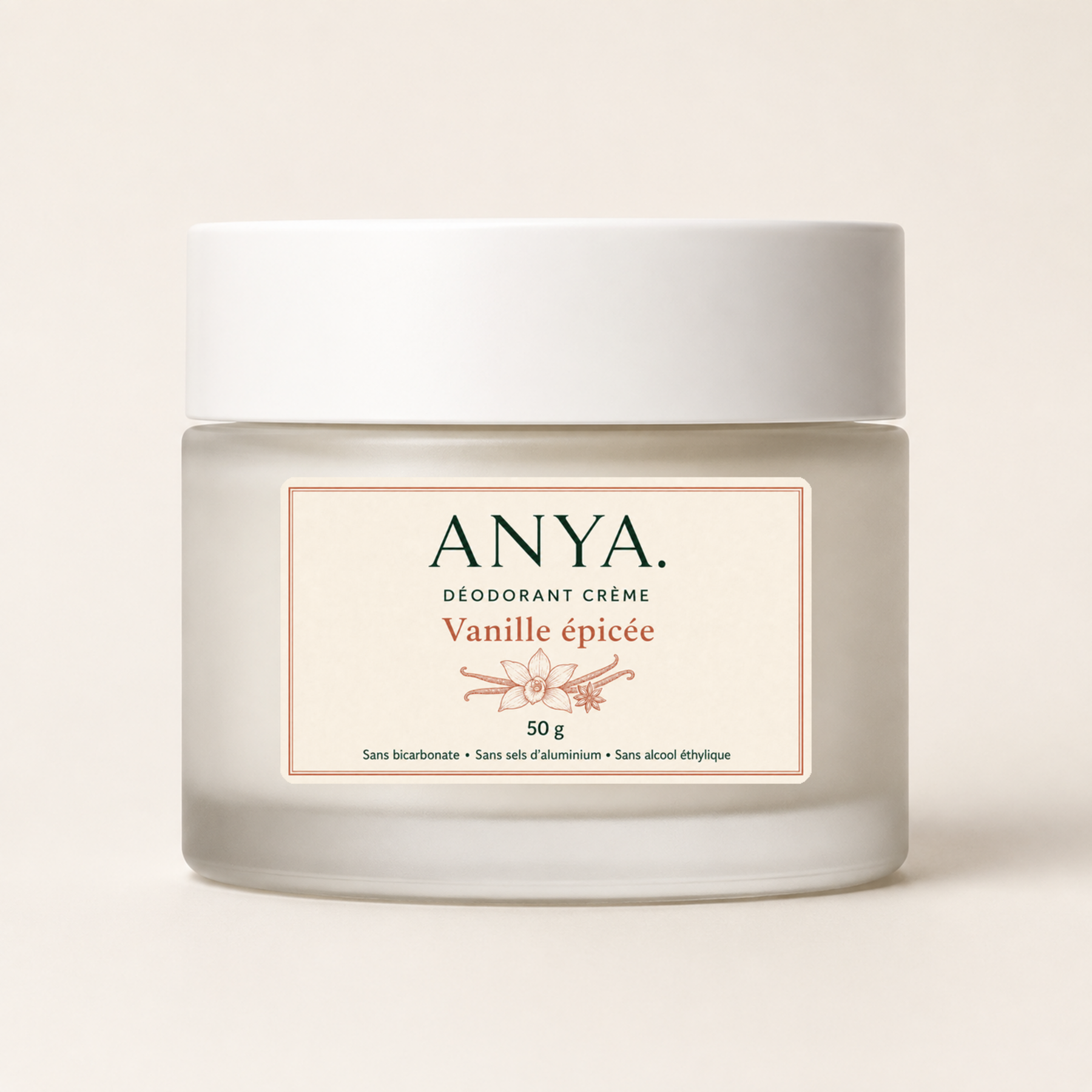 Déodorant crème naturel ANYA.